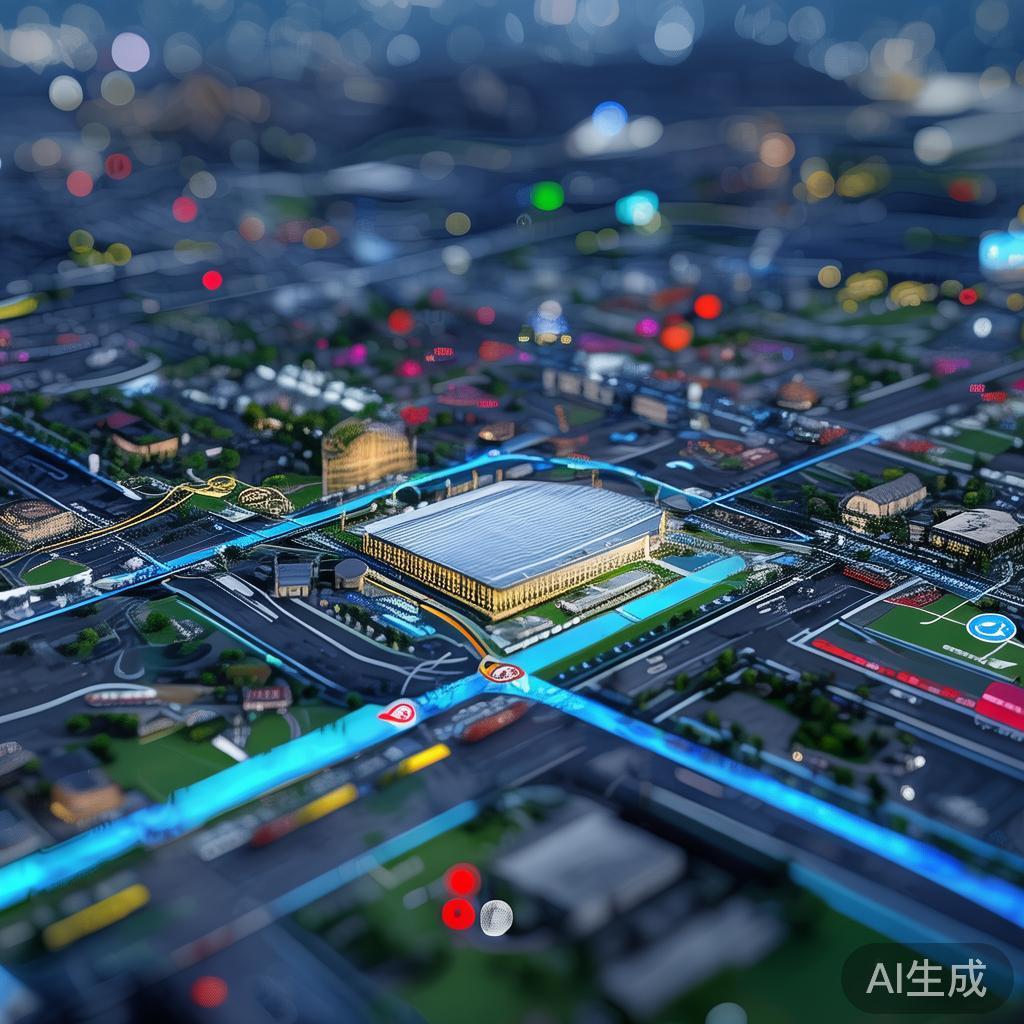 地图应用搜索：通过百度地图、高德地图等主流导航软件